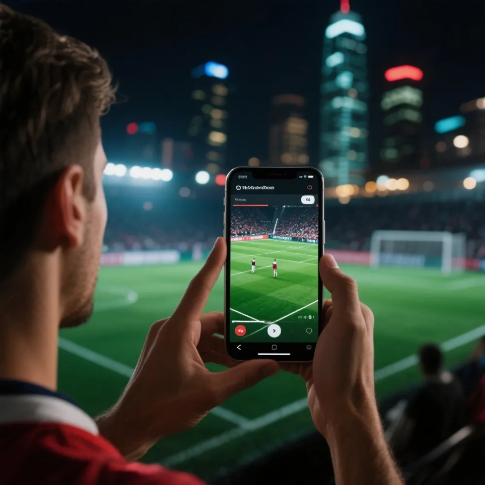 手機觀看世界盃直播示意圖